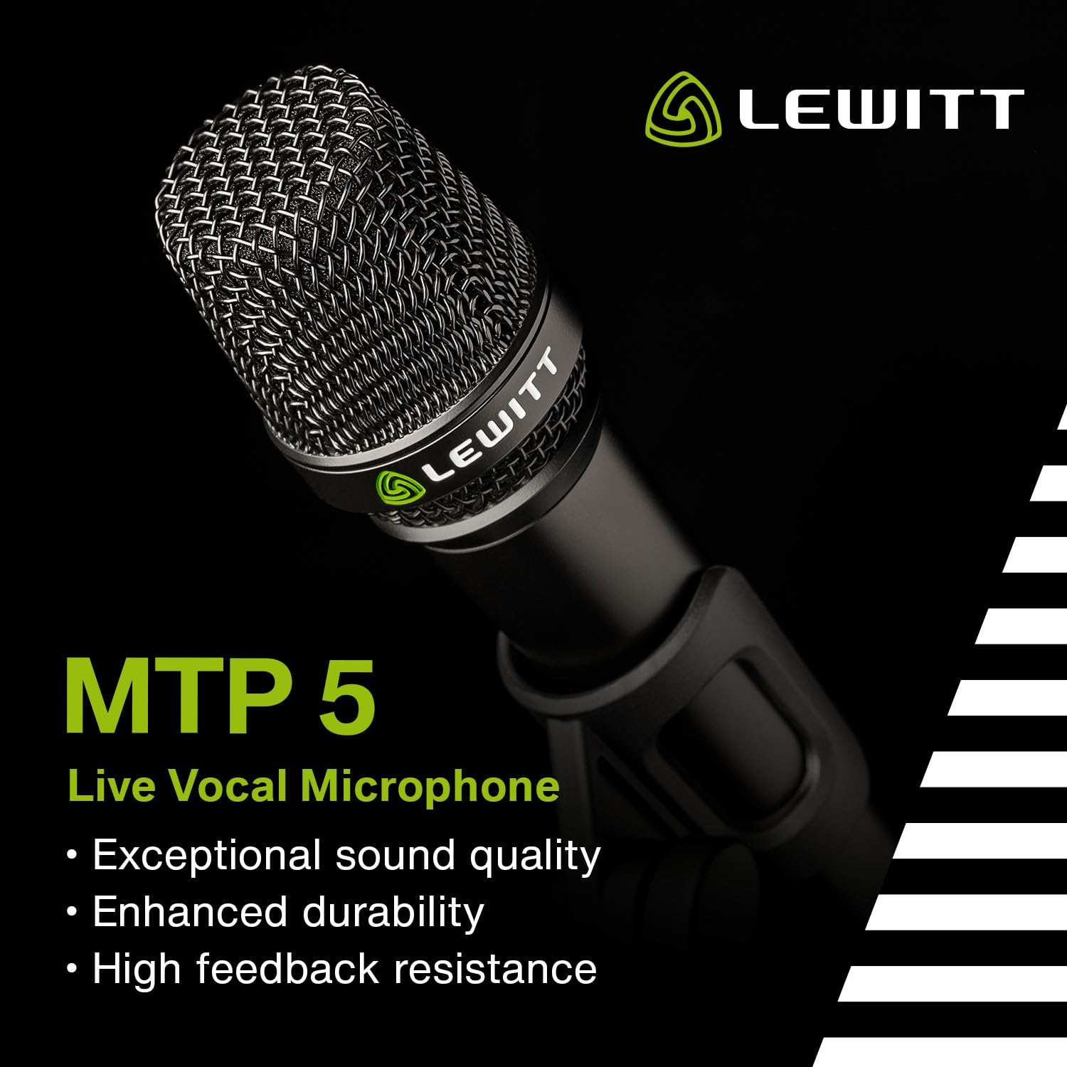 Amazon.com: Lewitt Audio MTP 5 Handheld Cardioid Dynamic Mic